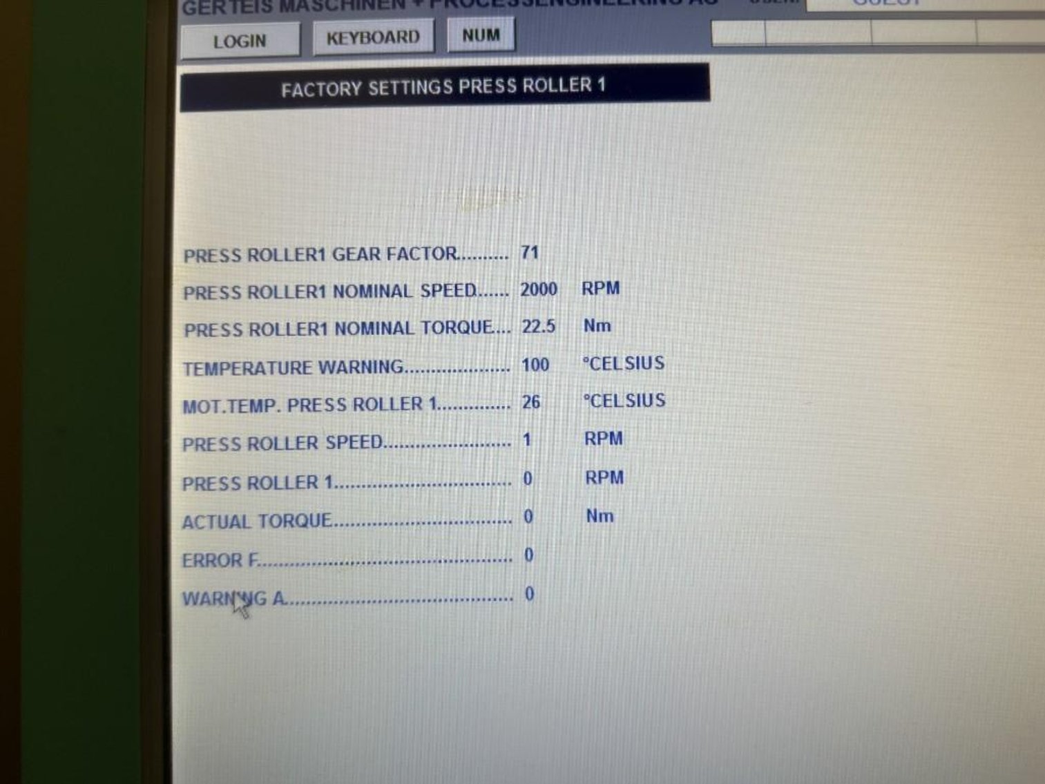 Image for MJK2380 GERTEIS POLYGRAN 250/100/3 Roller Compactor
