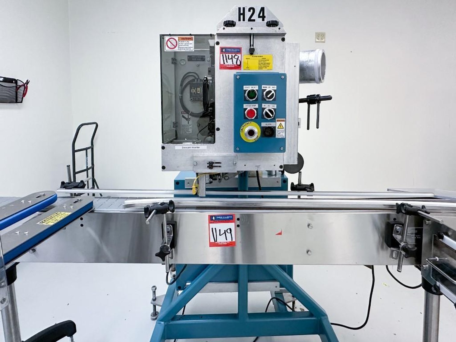 Image for MJK2384 George Gordon Packaging Systems Inc Desiccant Packet Inserter PPS- 250