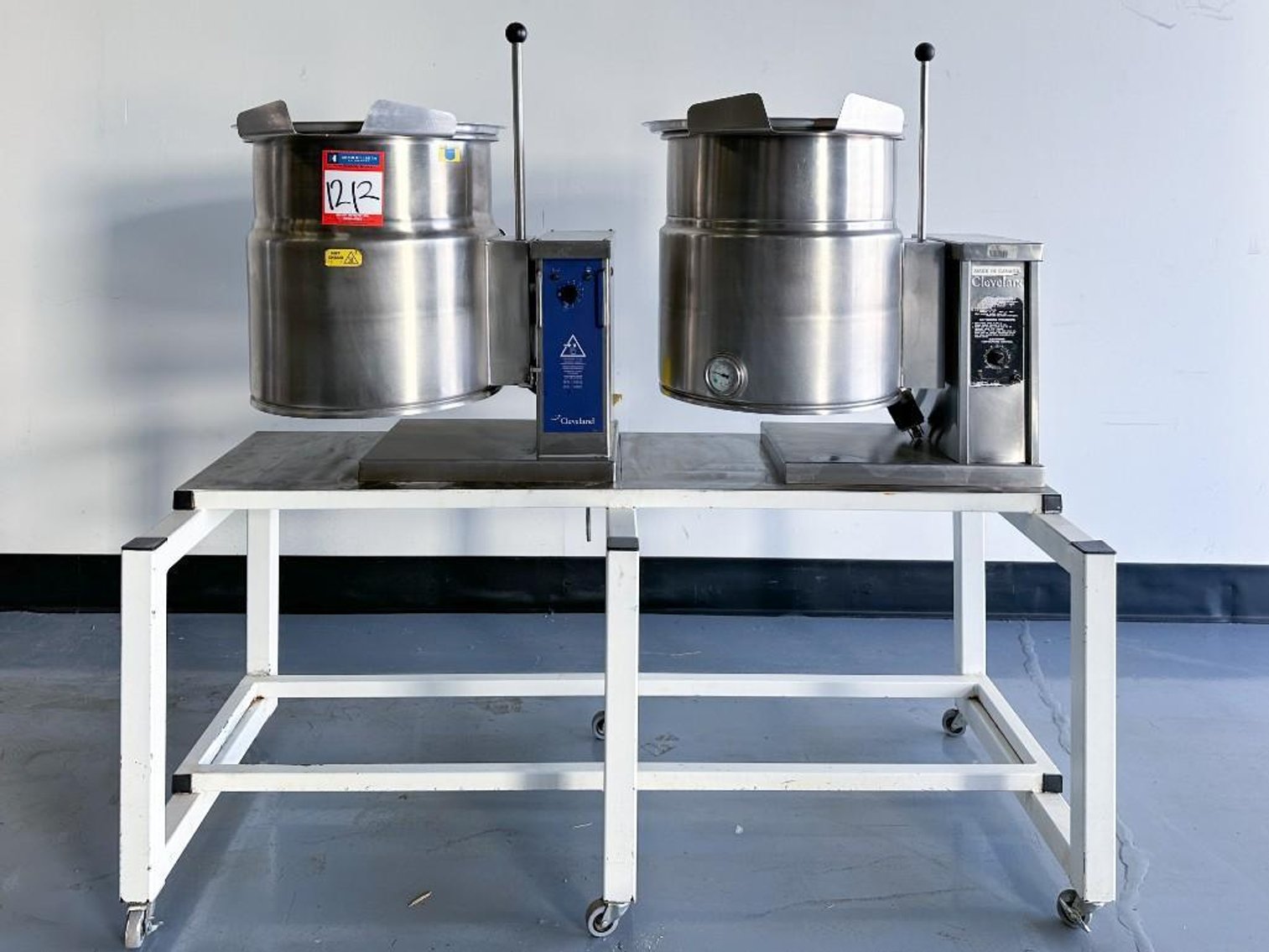 Image for MJK2386 2- 12 Gallon Cleveland Dual Hot Kettle System