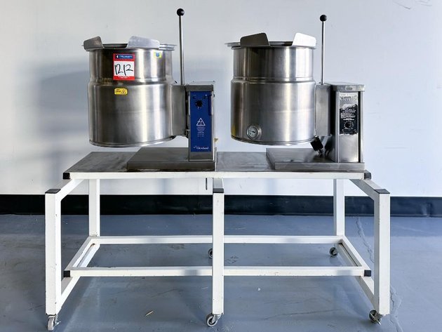 Image for MJK2386 2- 12 Gallon Cleveland Dual Hot Kettle System