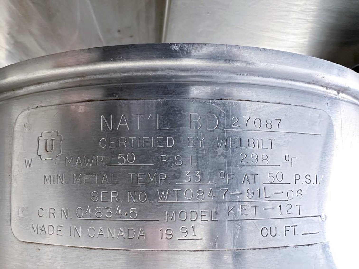 Image for MJK2386 2- 12 Gallon Cleveland Dual Hot Kettle System