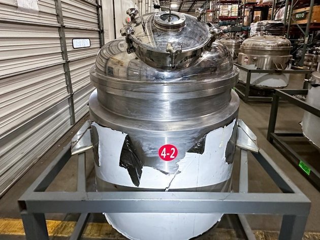 Image for MJK1914 NEW - 1000 Liter, SS, Fully Jacketed, Vacuum, Triple Motion Mixing Kettle