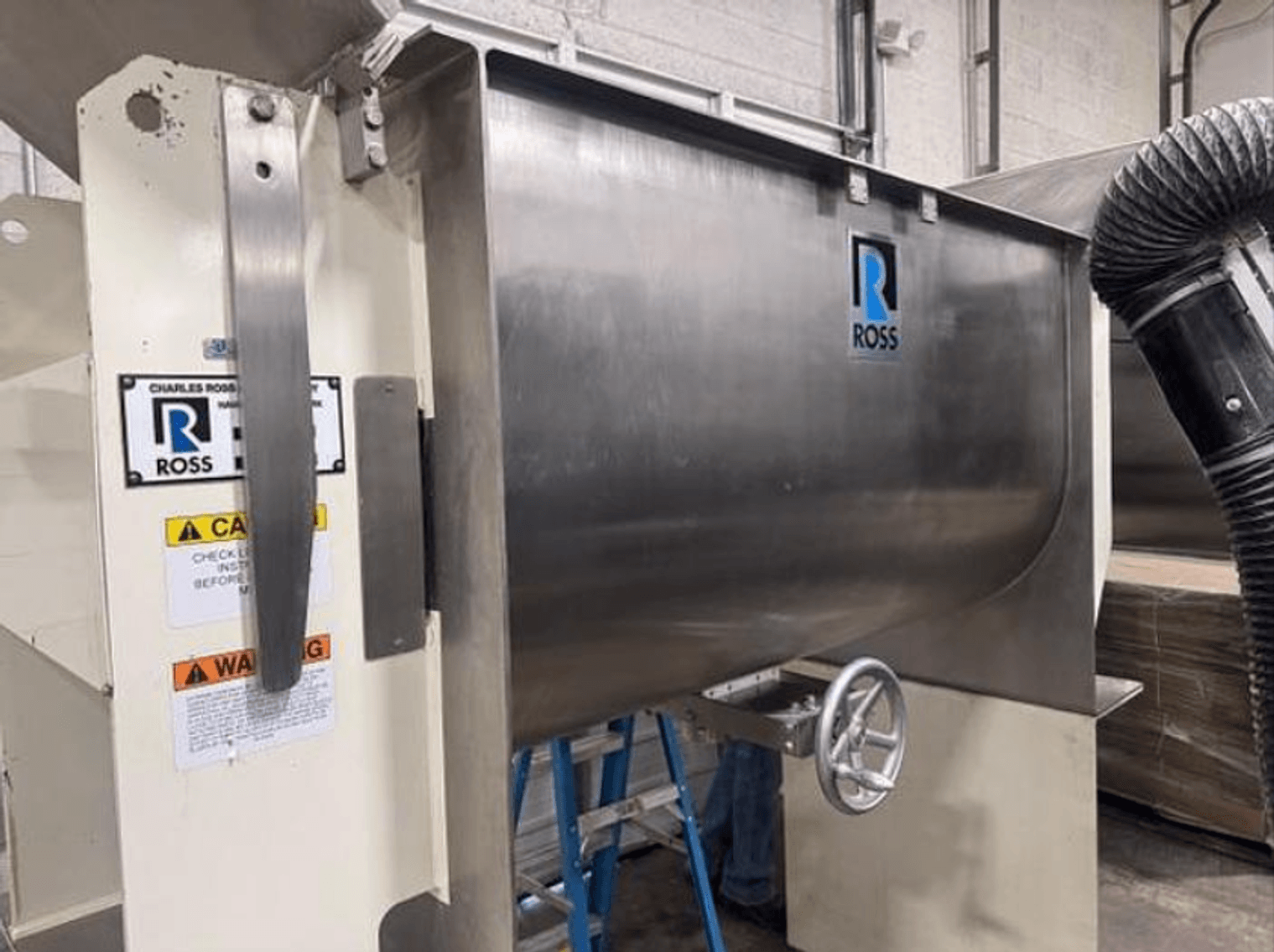 Image for MJK2404 Ross 25 Cubic Foot Double Ribbon Blender