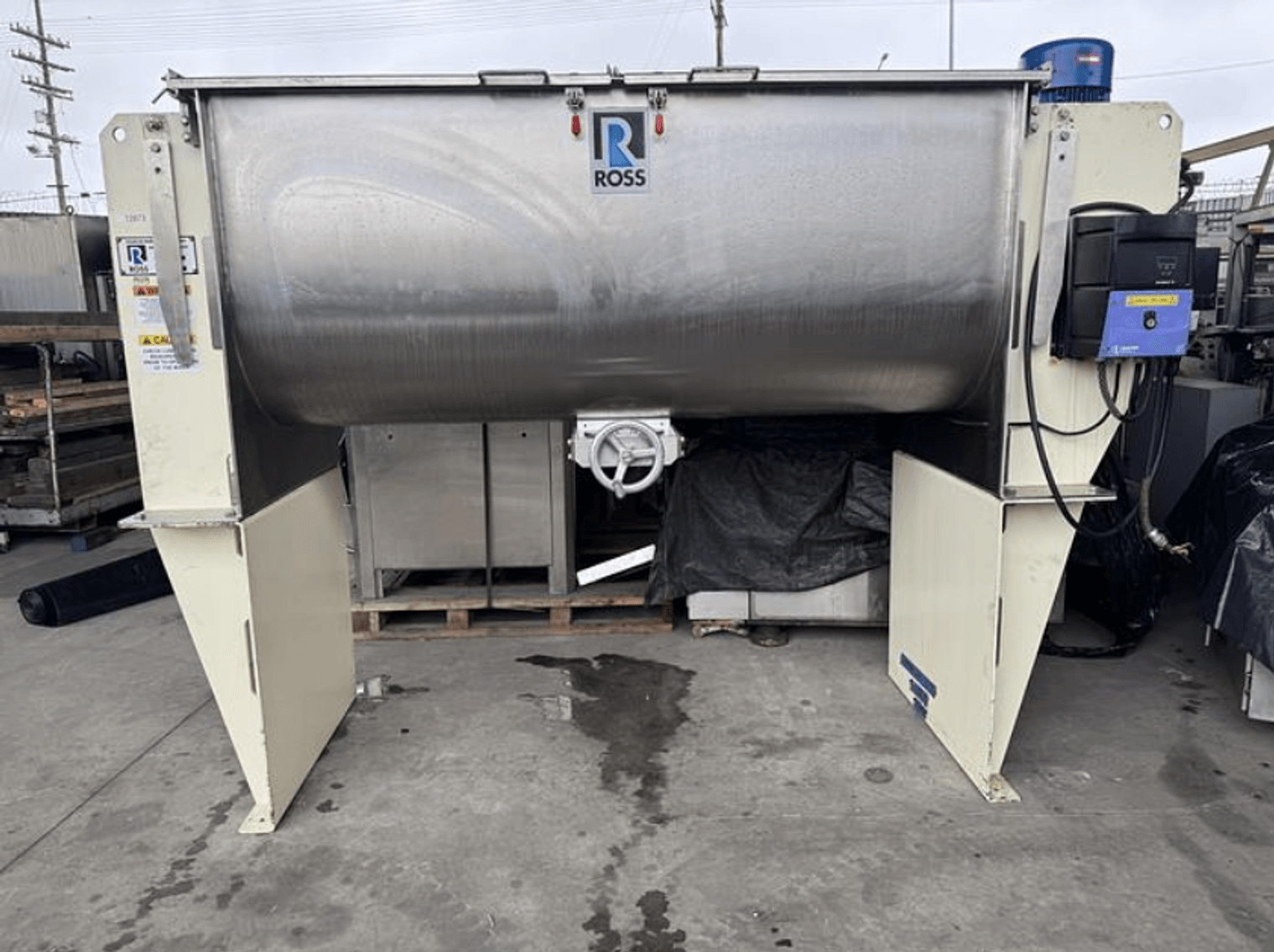 Image for MJK2407 Ross 36 Cubic Foot Ribbon Blender