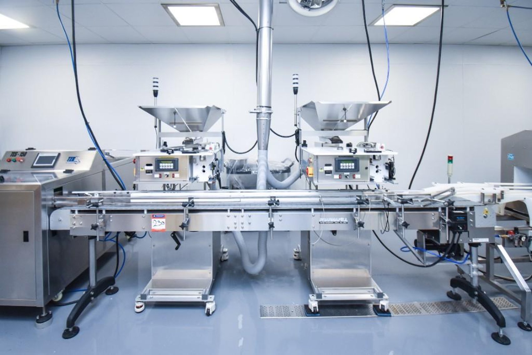 Image for ***SOLD*** MJK2128A Complete Capsule and Tablet Bottling Line 