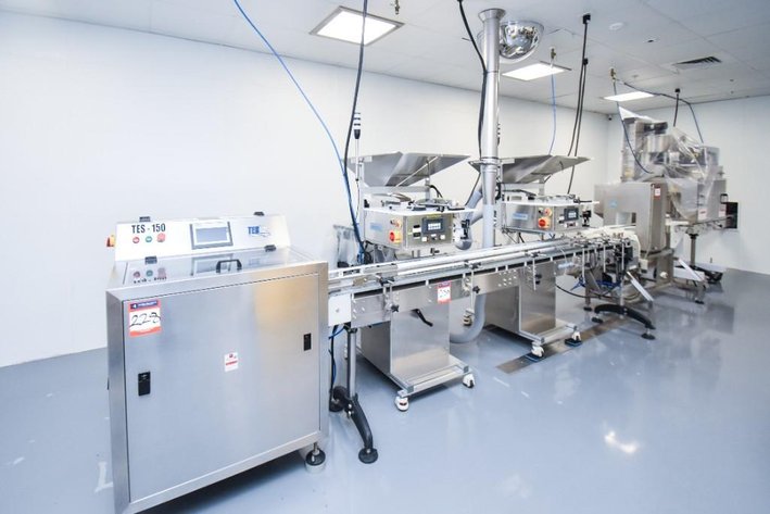 Image for ***SOLD*** MJK2128A Complete Capsule and Tablet Bottling Line 