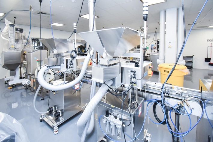 Image for ***SOLD*** MJK2128A Complete Capsule and Tablet Bottling Line 