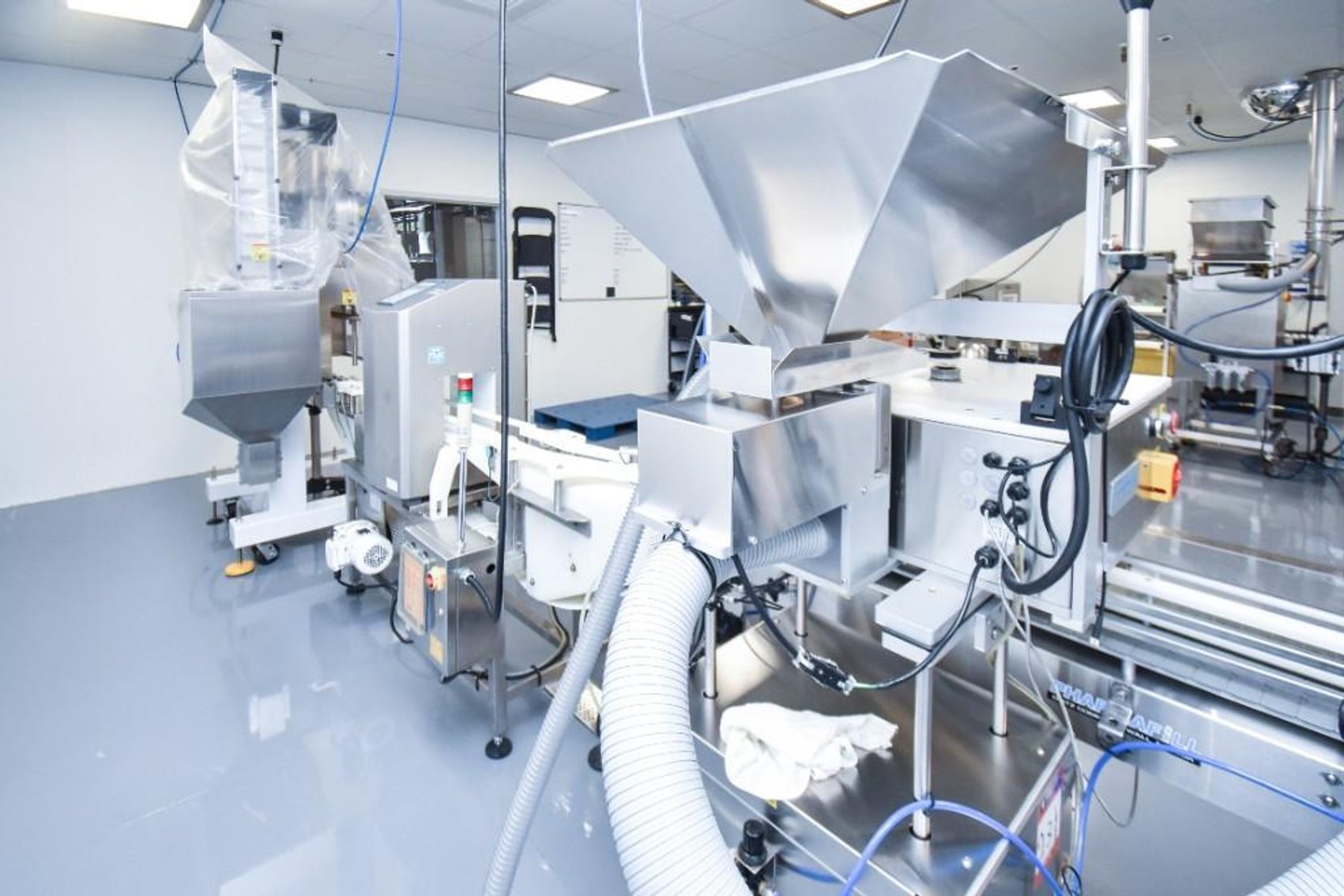 Image for ***SOLD*** MJK2128A Complete Capsule and Tablet Bottling Line 