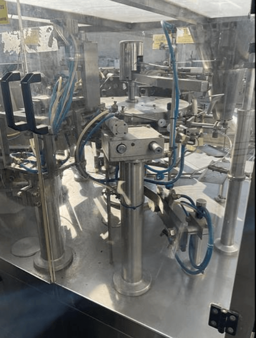 Image for MJK1935 AFG Process Systems RBM-8 Bag Filler And Sealer With Overhead Scale