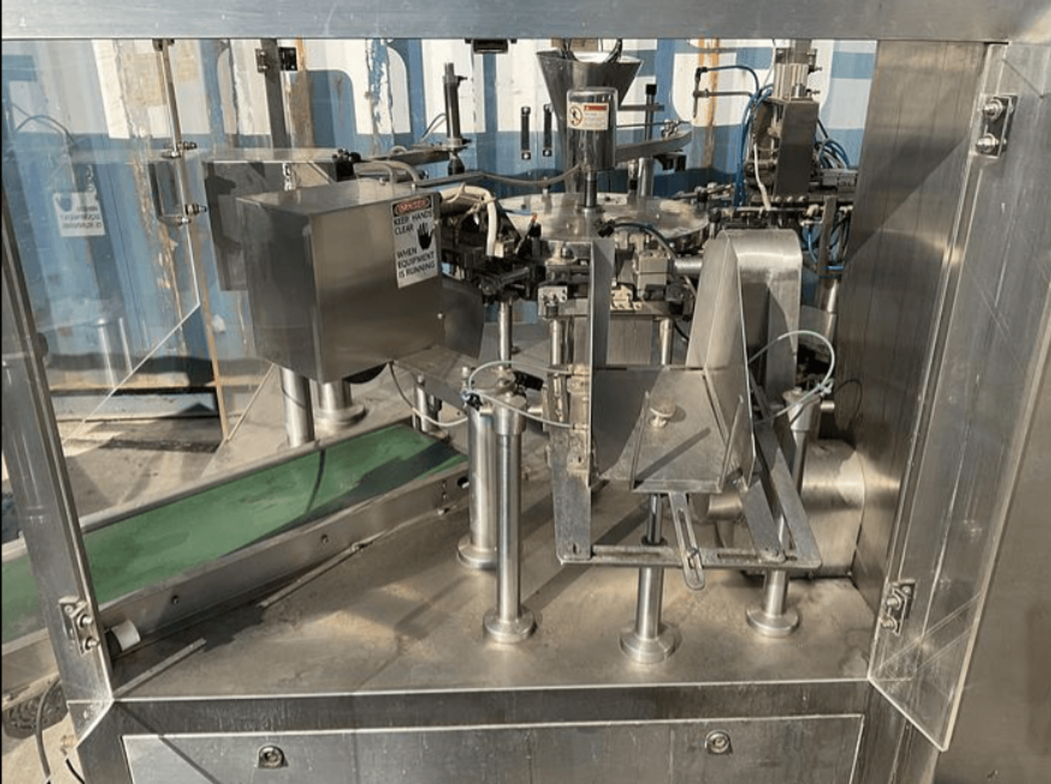 Image for MJK1935 AFG Process Systems RBM-8 Bag Filler And Sealer With Overhead Scale