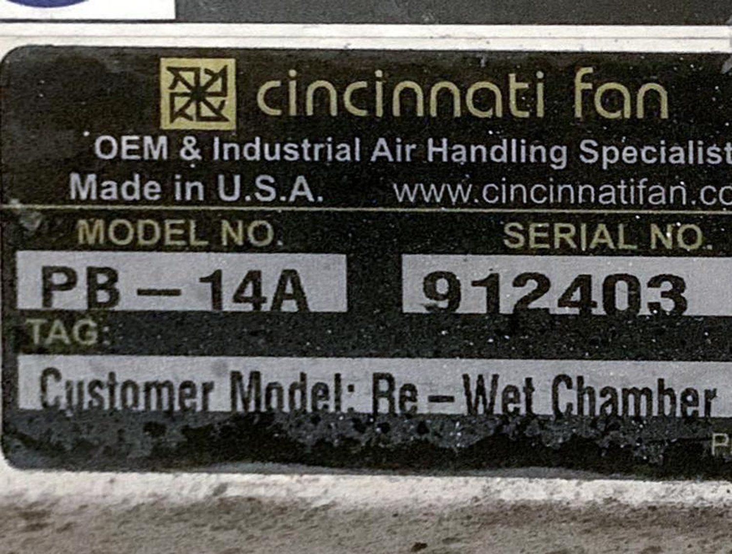 Image for MJK2409 Unused- Evaporator Dryer Technologies (EDT) Re-Wet Agglomeration System