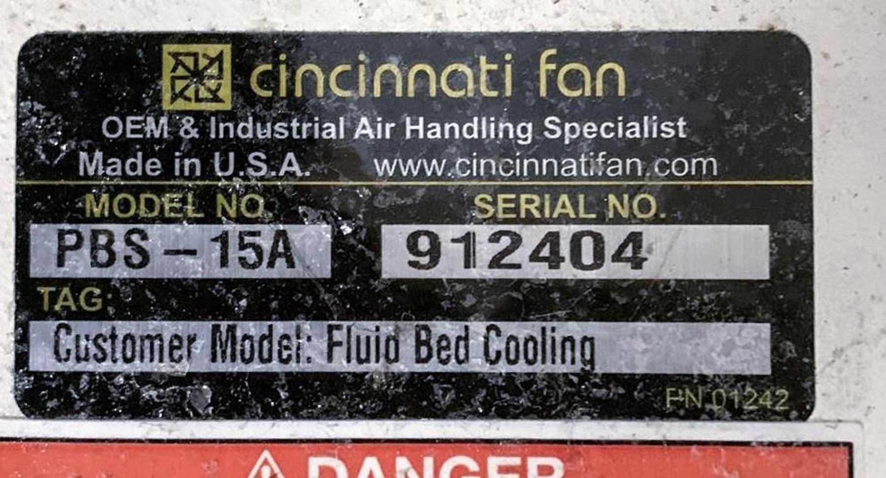 Image for MJK2409 Unused- Evaporator Dryer Technologies (EDT) Re-Wet Agglomeration System