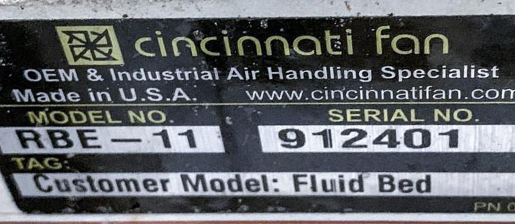 Image for MJK2409 Unused- Evaporator Dryer Technologies (EDT) Re-Wet Agglomeration System