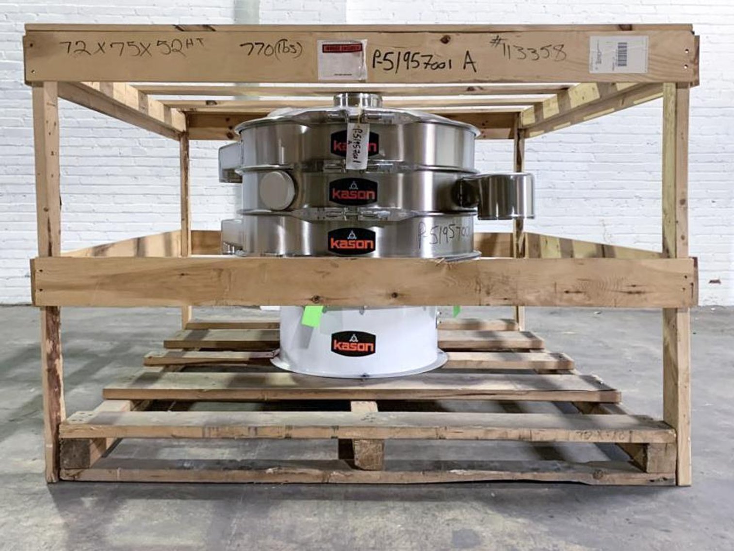 Image for MJK2409 Unused- Evaporator Dryer Technologies (EDT) Re-Wet Agglomeration System