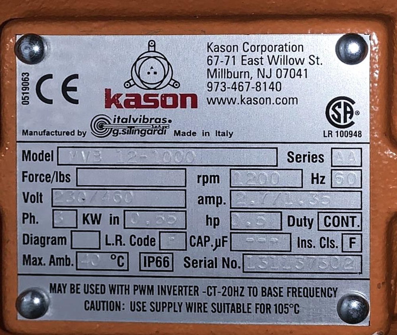 Image for MJK2409 Unused- Evaporator Dryer Technologies (EDT) Re-Wet Agglomeration System