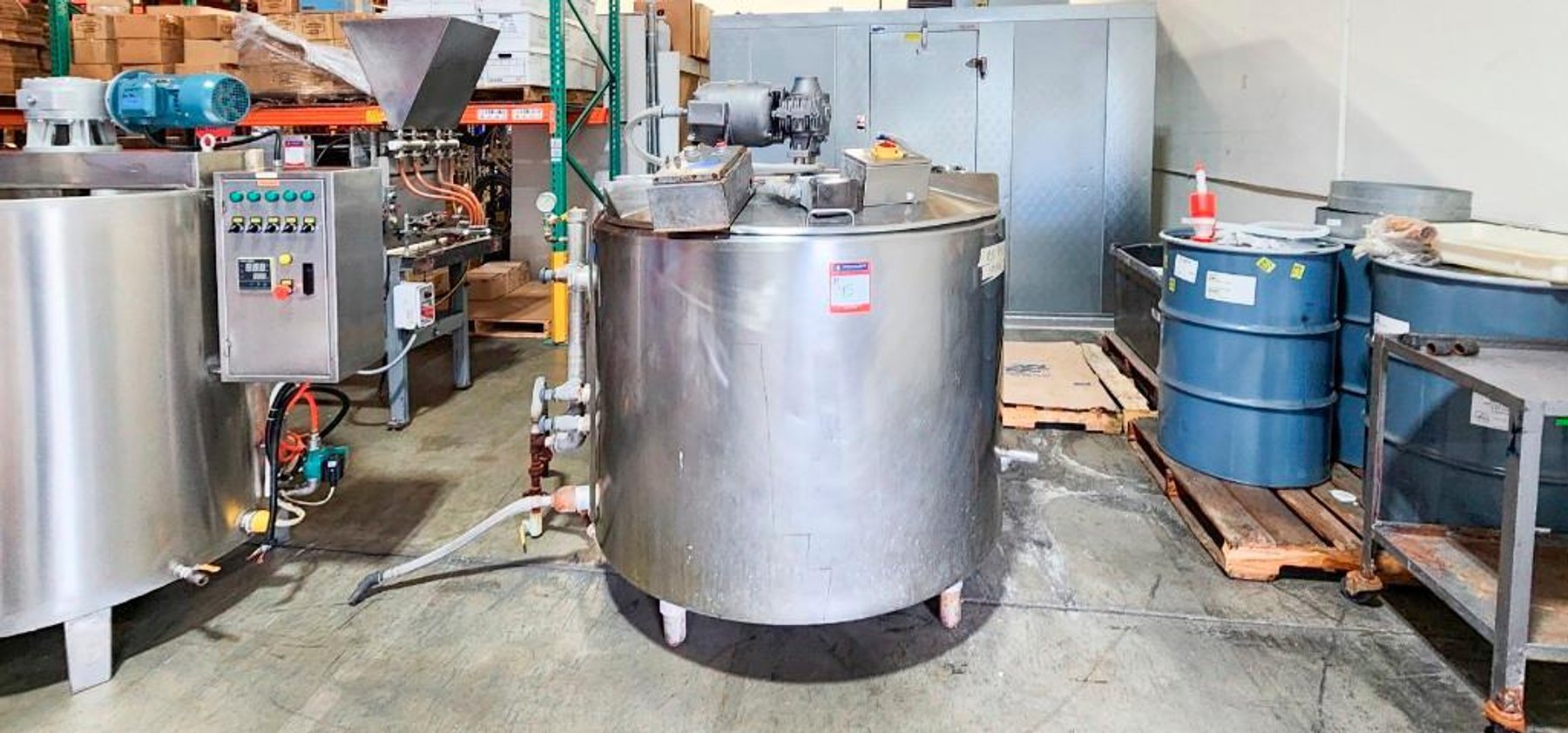 Image for MJK2414 Cherry Burrel Round Processing Tank