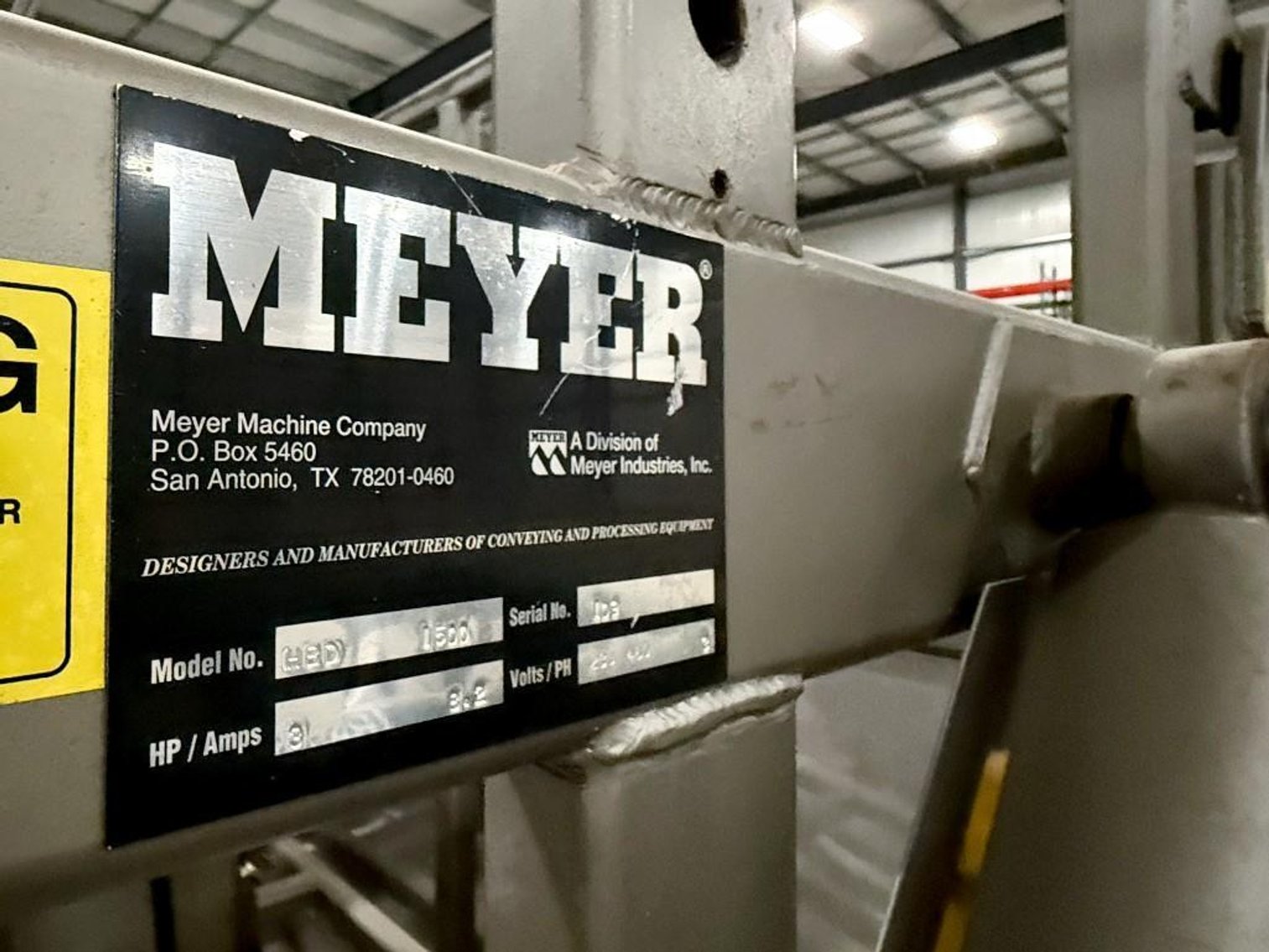 Image for ***SOLD*** MJK1277 Meyer Bin Dumper HBD 1500