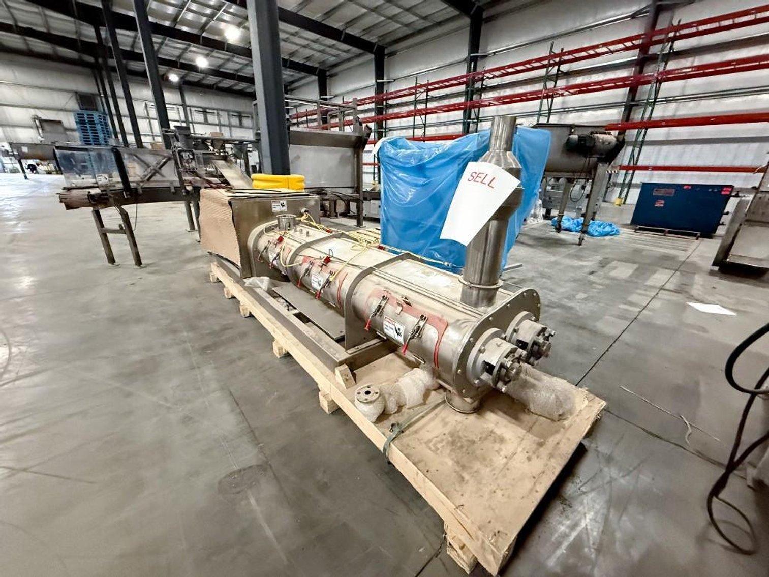 Image for MJK1279 Twin Screw Extruder Dual Axis Differential Modulator Preconditioner