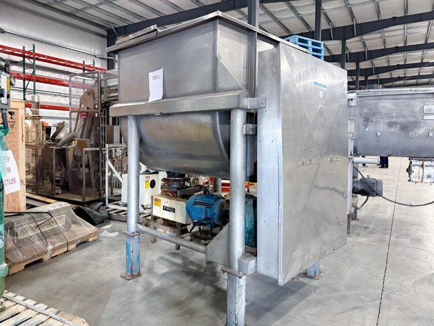 Image for ***SOLD*** MJK1281 Muller Double 66.8 Cubic Feet Ribbon Blender