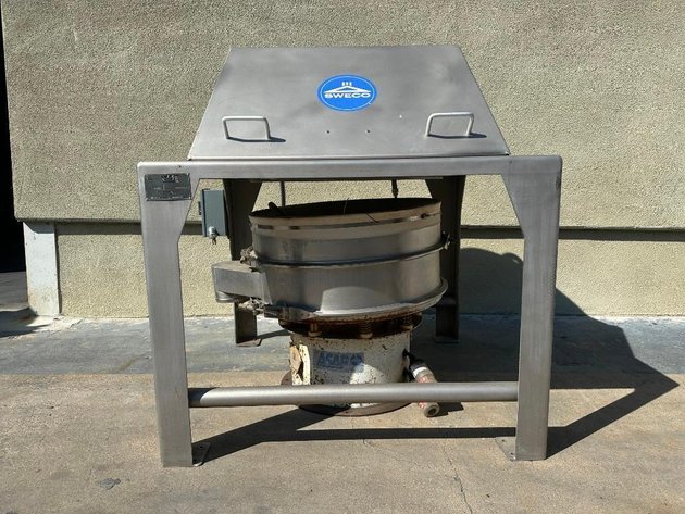 Image for ***SOLD*** MJK2420 Sweco Sifter Separator with Dust Hood ZS30SBD