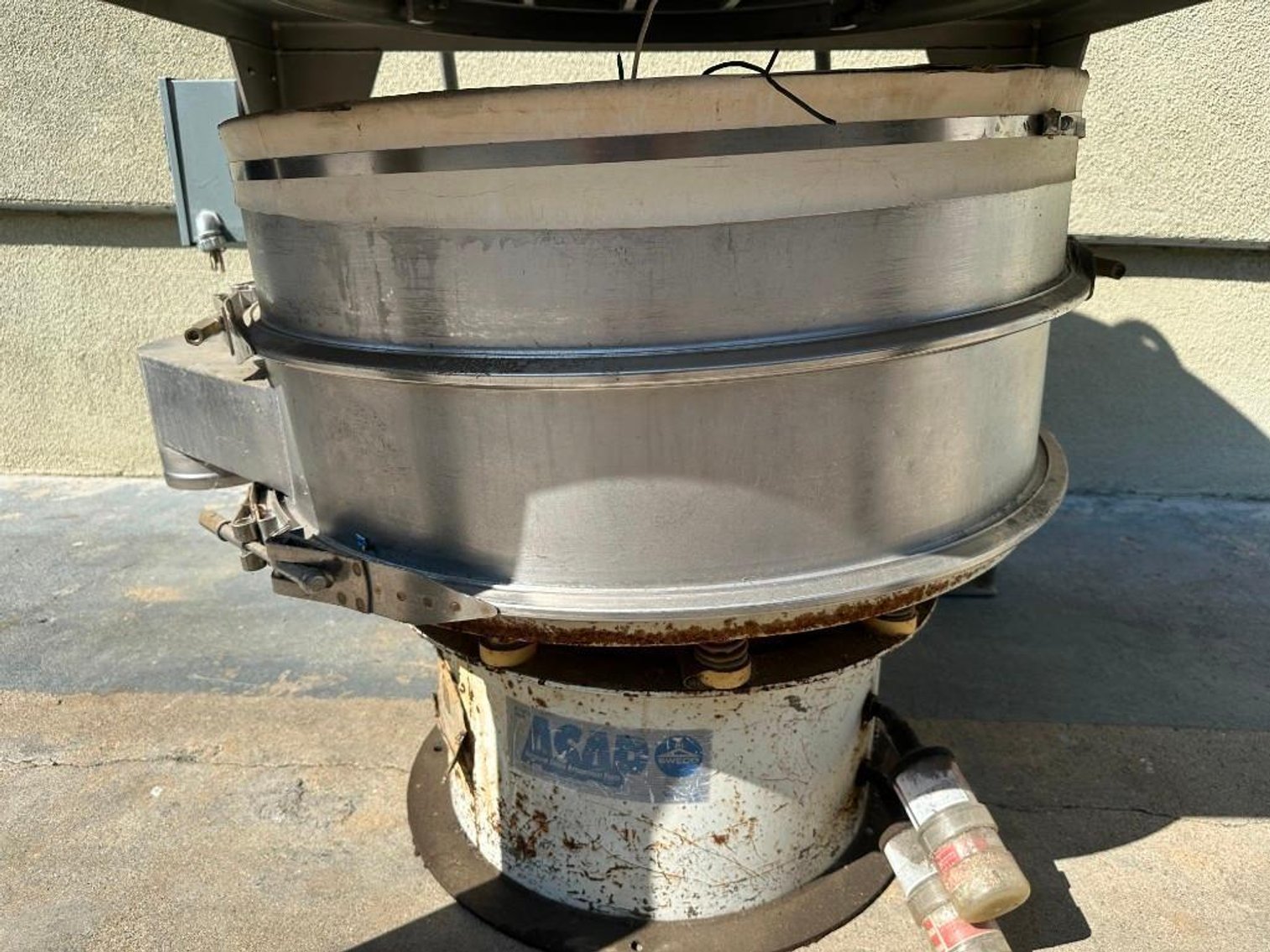 Image for ***SOLD*** MJK2420 Sweco Sifter Separator with Dust Hood ZS30SBD