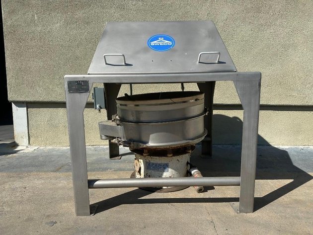 Image for ***SOLD*** MJK2420 Sweco Sifter Separator with Dust Hood ZS30SBD