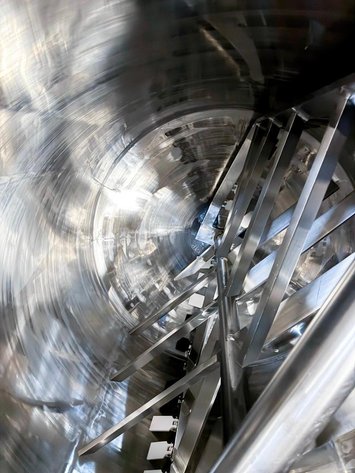 Image for ***SOLD*** MJK2435 Lee 1,000-Gallon 316 Stainless Steel Jacketed Kettle with Dual Motion Agitation