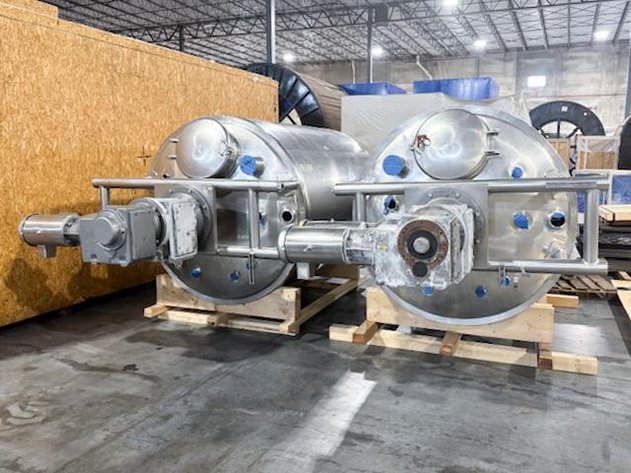 Image for ***SOLD*** MJK2436 Lee 1,000-Gallon 316 Stainless Steel Jacketed Kettle with Dual Motion Agitation