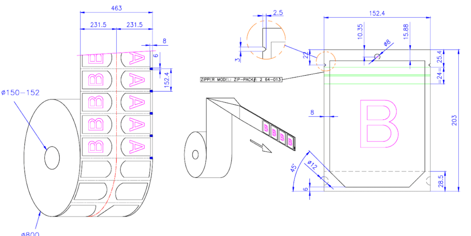 Image for MJK2438 VOLPAK SI-360F2 – Horizontal Form-Fill-Seal Pouch Machine (Duplex)