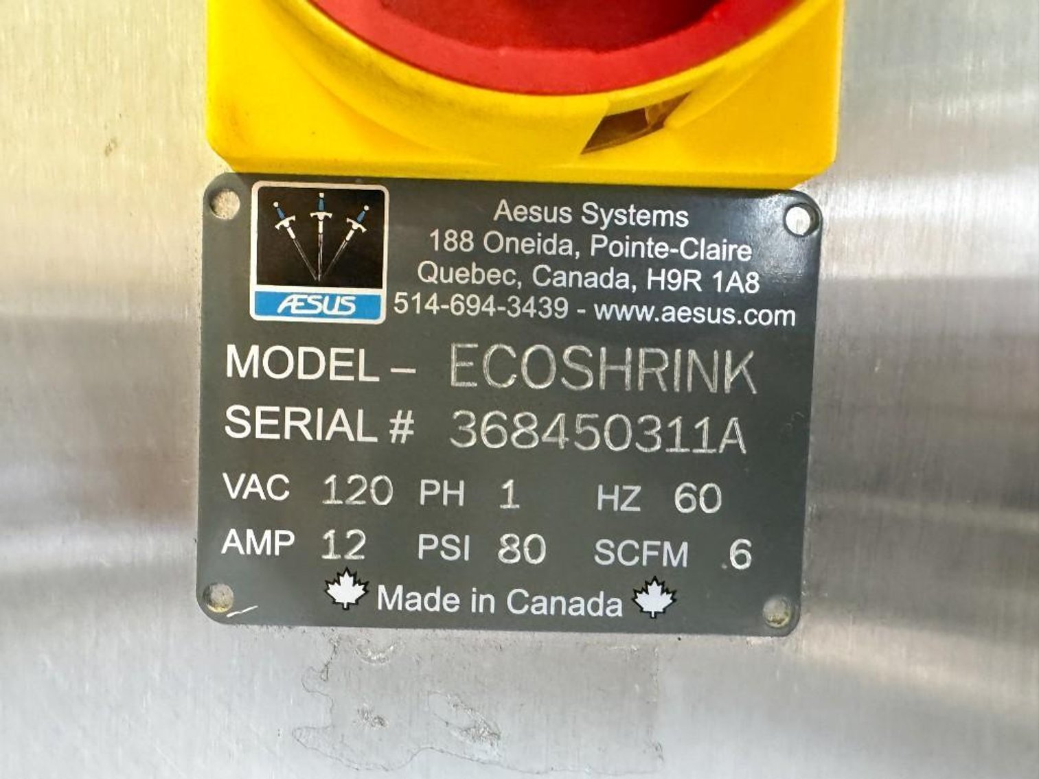 Image for MJK2442 Aesus Ecoshrink Sleever Model: Ecoshrink