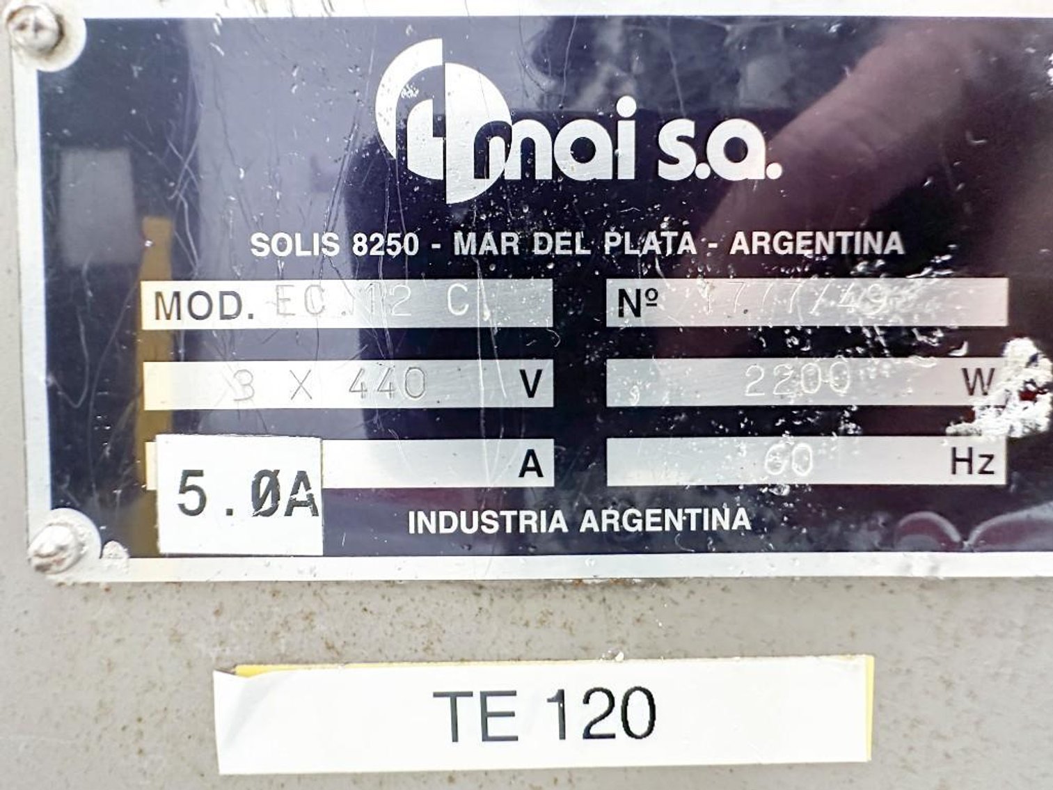 Image for MJK2470 Maisa Tea Bag Filling Machine Solis 8250