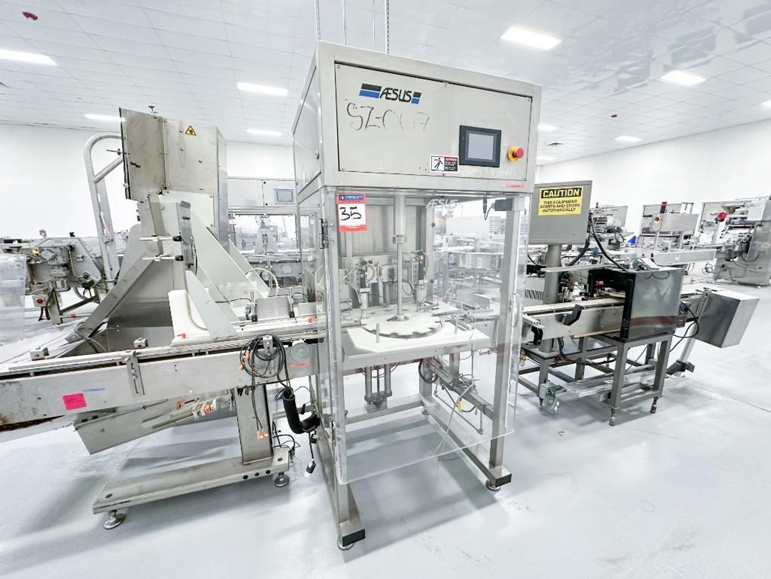 Image for MJK2478 Aseus Capping Line with Elevator