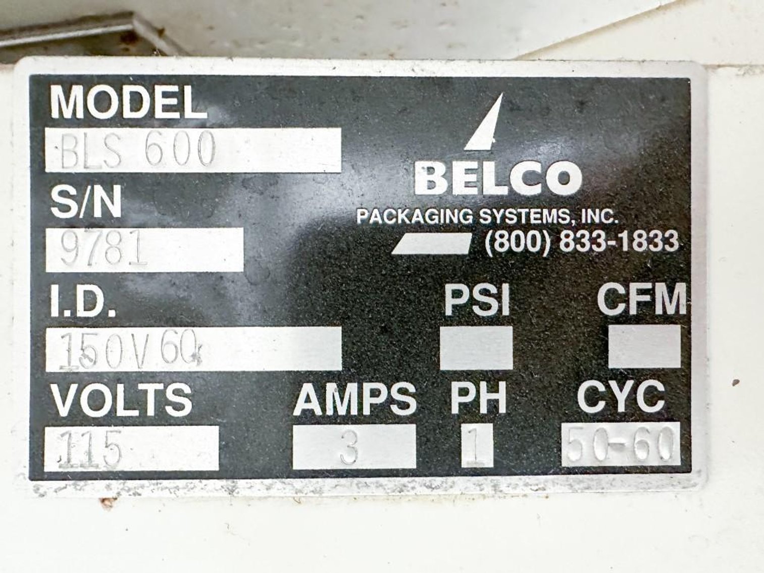 Image for MJK2477 BELCO 59