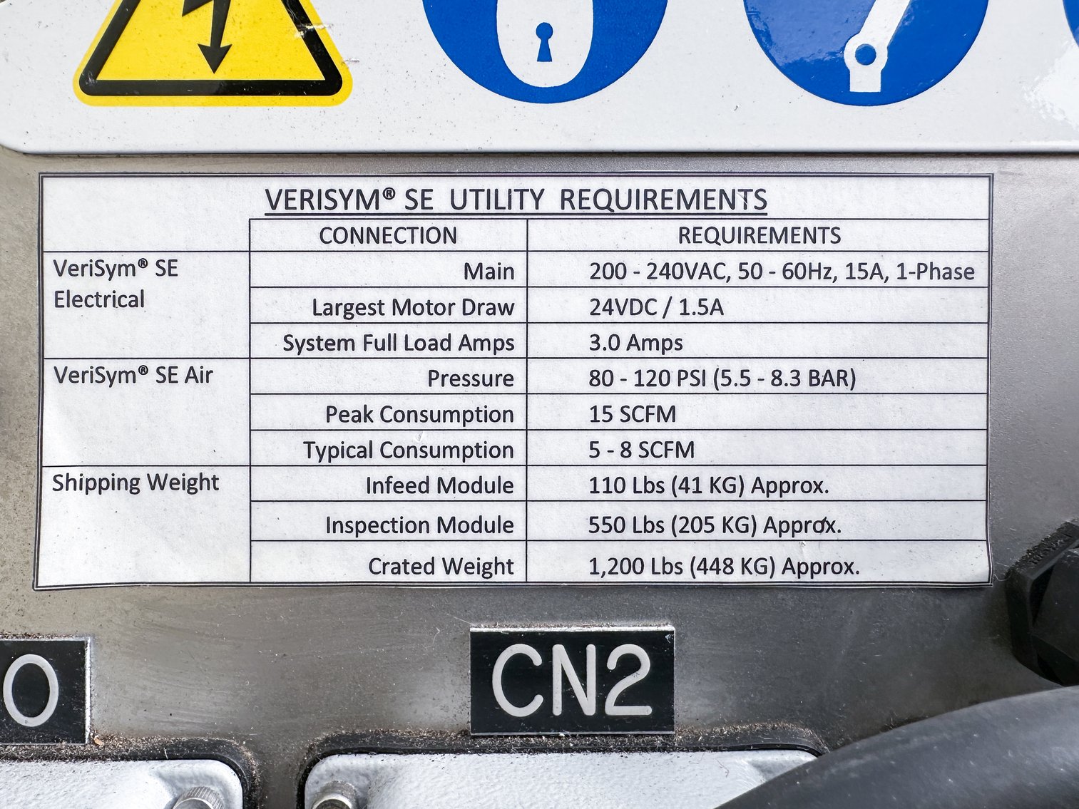 Image for MJK2292 VeriSym SE (Optical Inspection System)