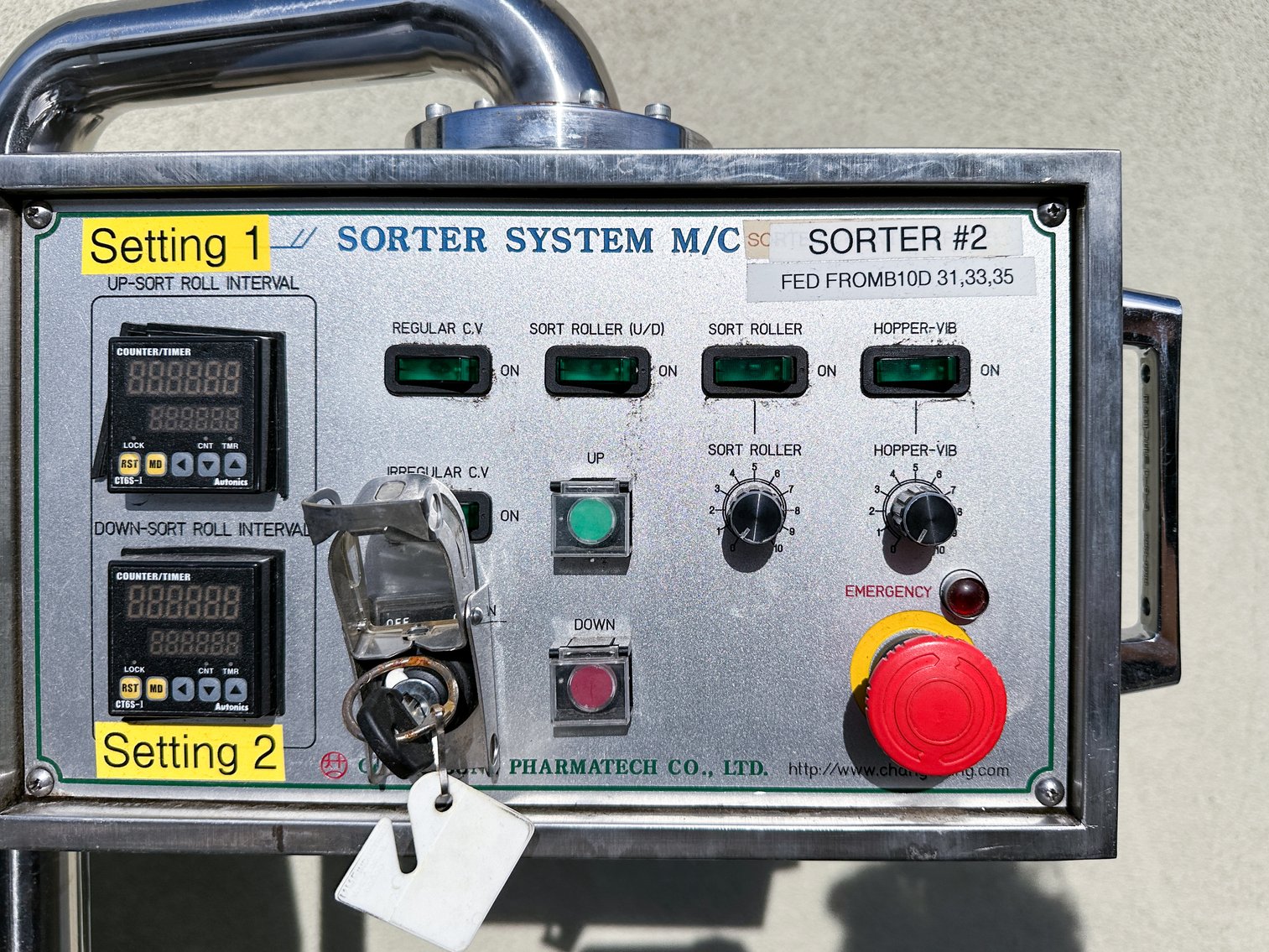 Image for MJK2293 Changsung Pharmatech Softgel Sorter CS-S8 (8ROWS)