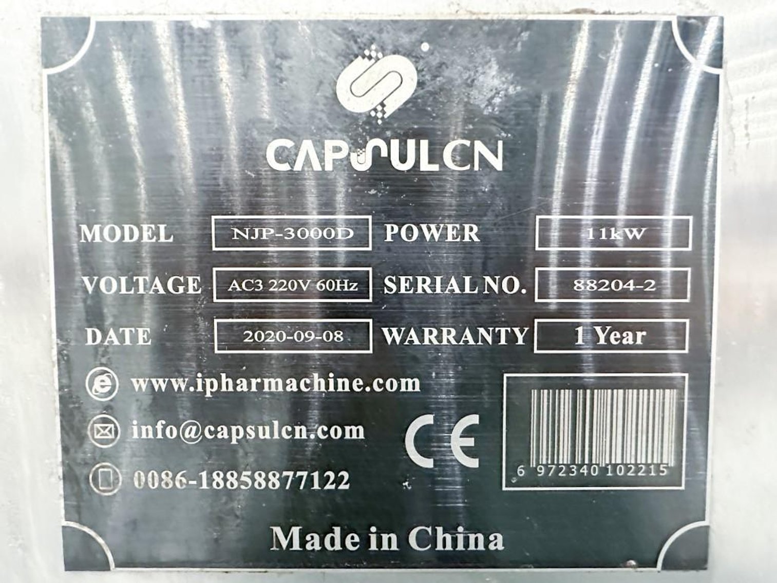 Image for MJK2483 Capsulcn NJP3000-D Encapsulation Machine