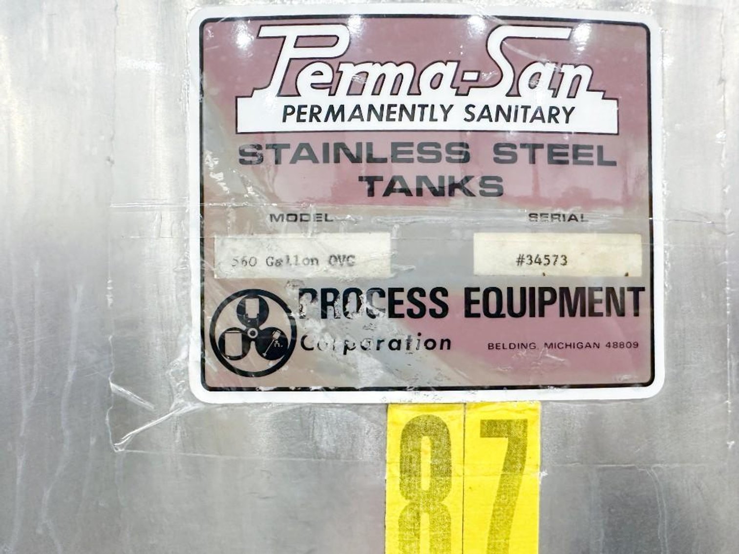 Image for MJK2498 Stainless Steel Liquid Tank 560 Gallons