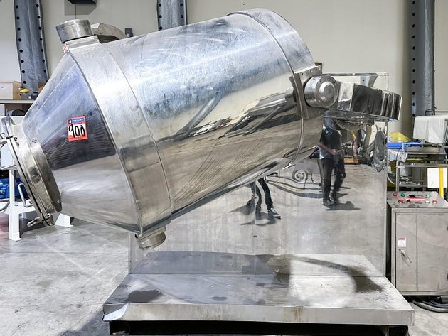 Image for MJK2499 3D Barrel Mixer HD - 600 Liters