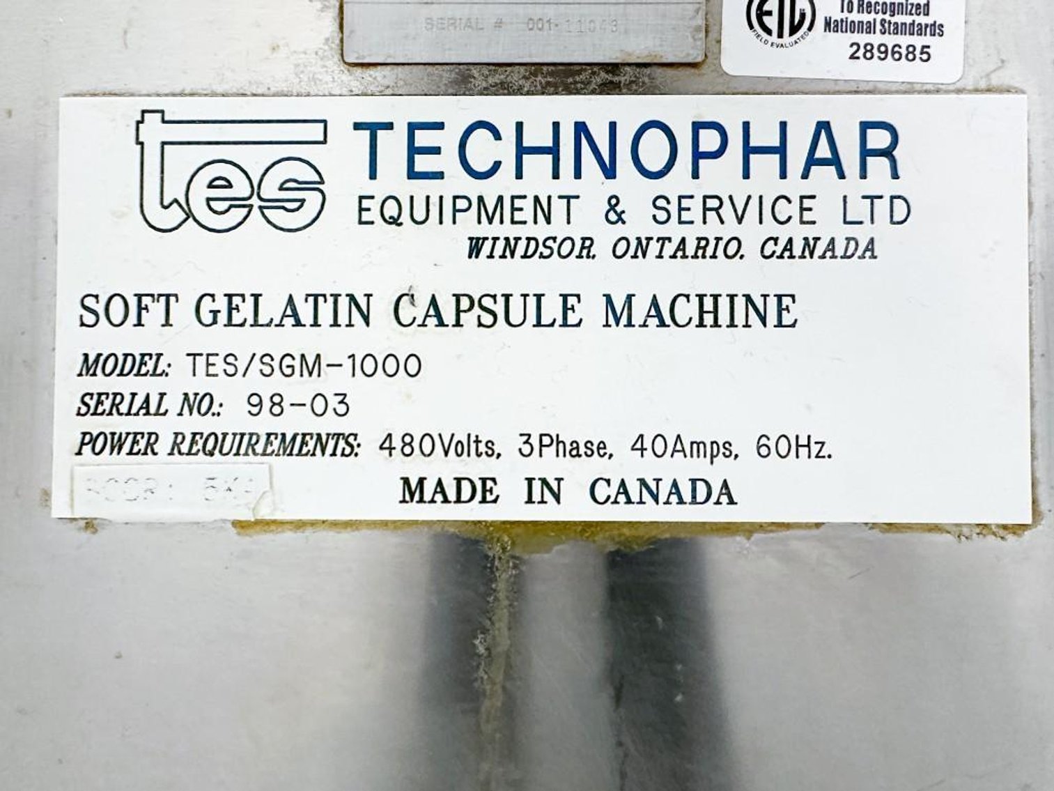 Image for MJK2497 Technophar TES/SGM- 1000 Soft Gel Tumbler 5 Baskets