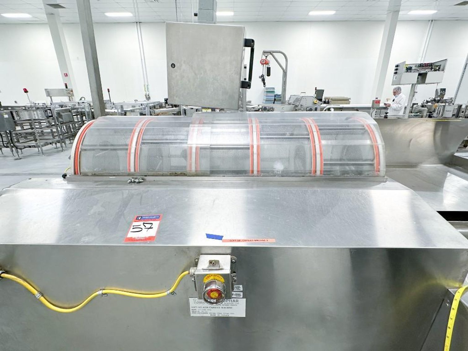 Image for MJK2497 Technophar TES/SGM- 1000 Soft Gel Tumbler 5 Baskets