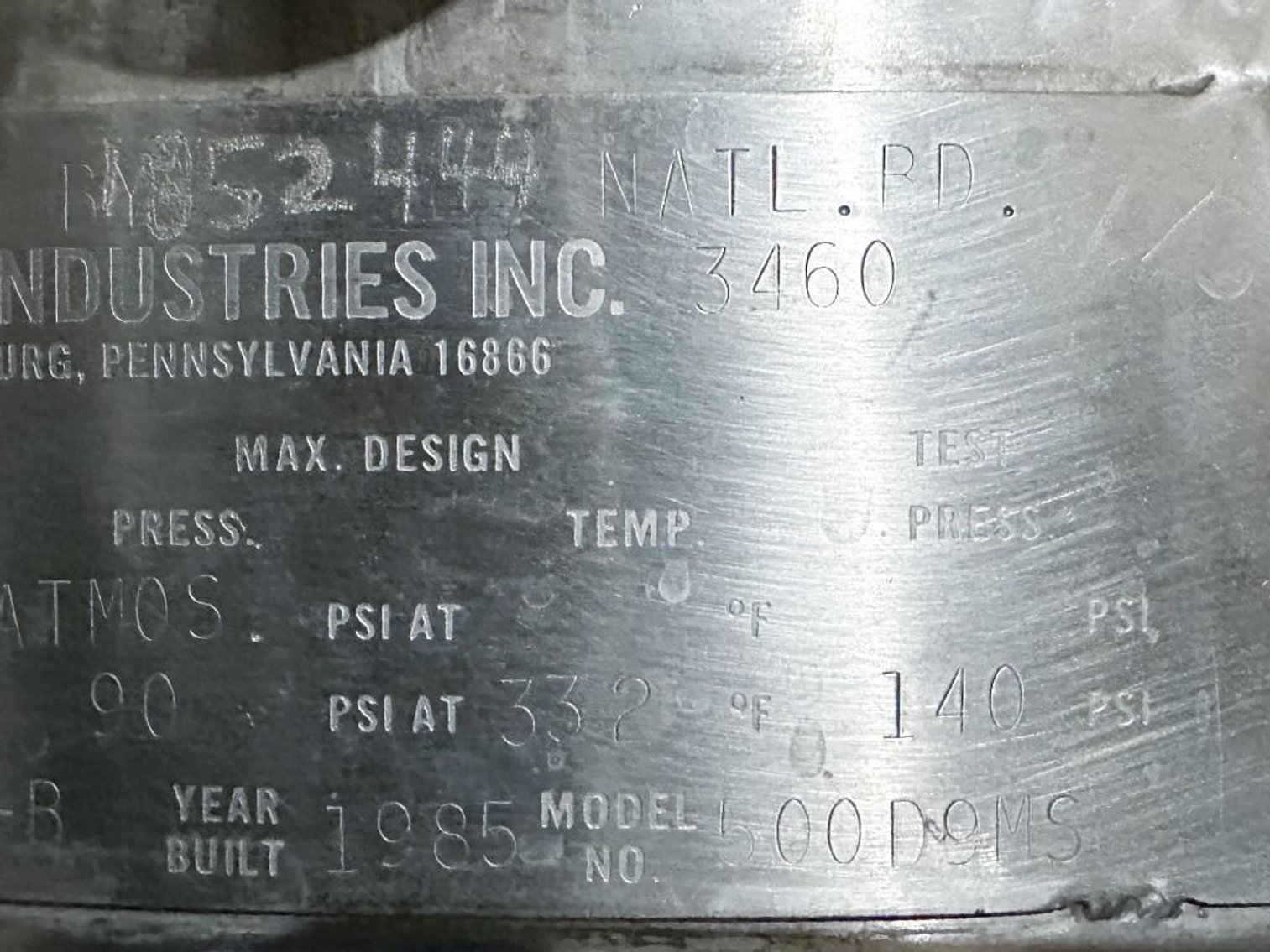 Image for MJK2500 500 Gallon Jacketed Kettle Lee Industries Inc