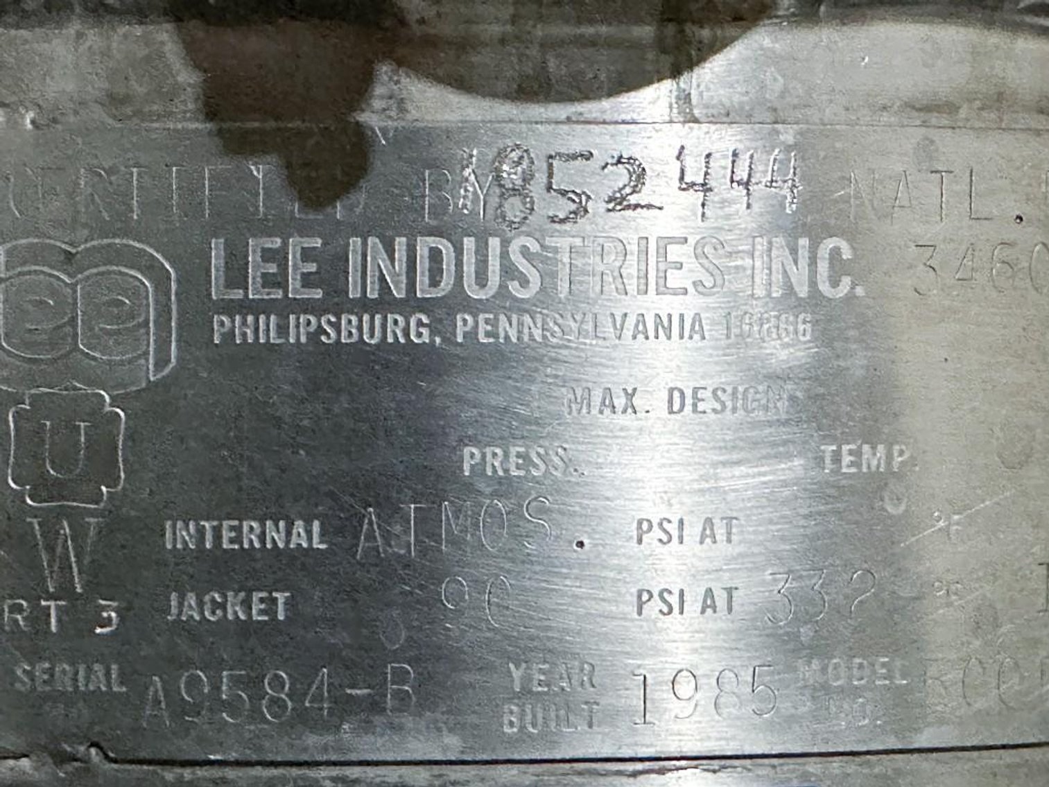 Image for MJK2500 500 Gallon Jacketed Kettle Lee Industries Inc