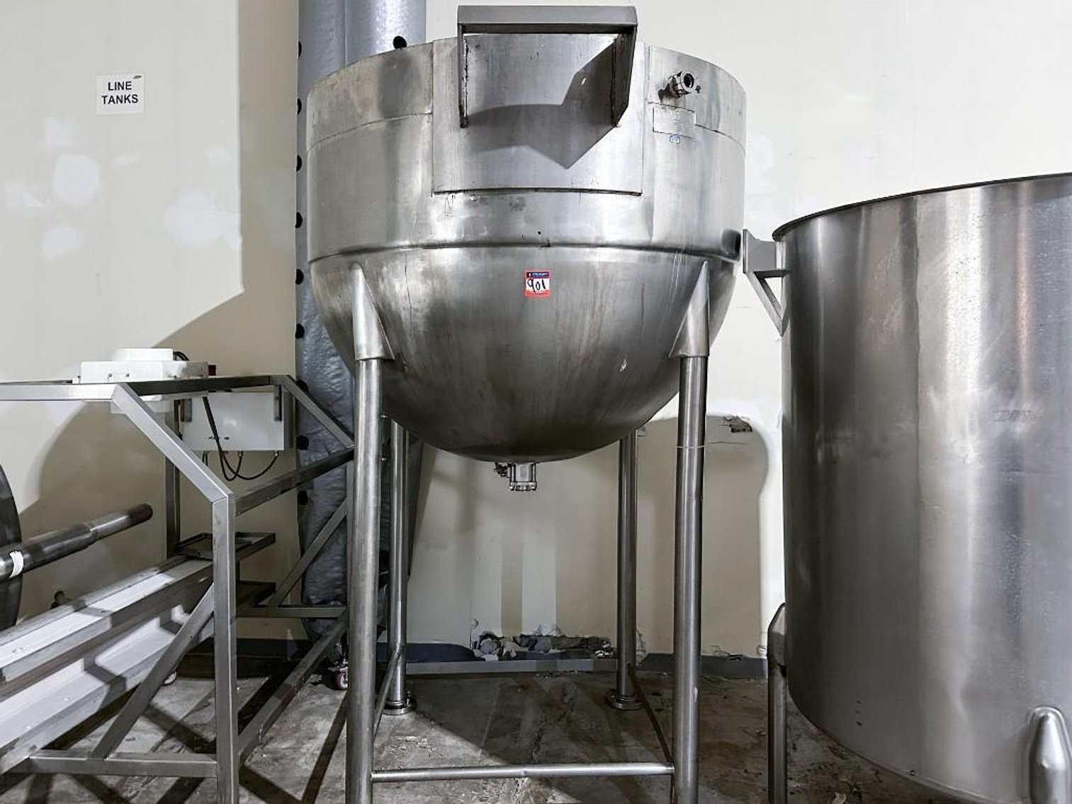 Image for MJK2500 500 Gallon Jacketed Kettle Lee Industries Inc