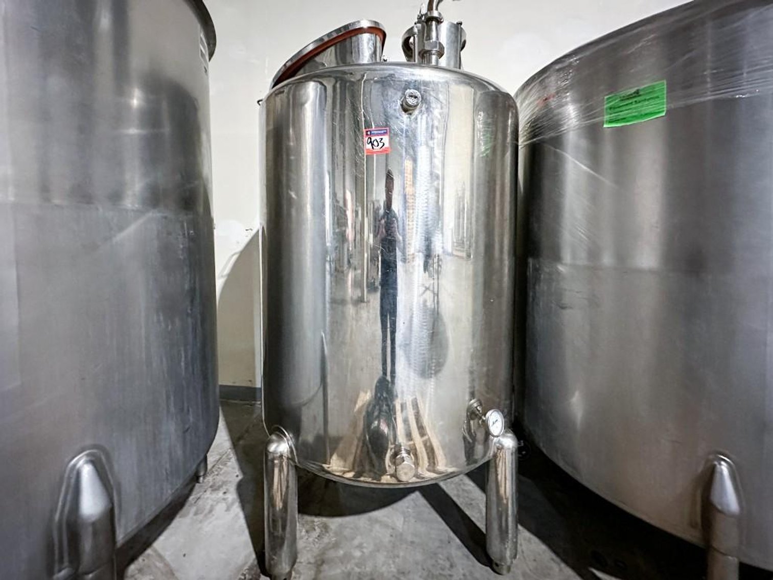 Image for MJK2502 600 Gallon Stainless Steel Mixing Tank