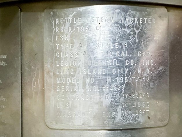 Image for MJK2507 40 Gallon Jacketed Kettle