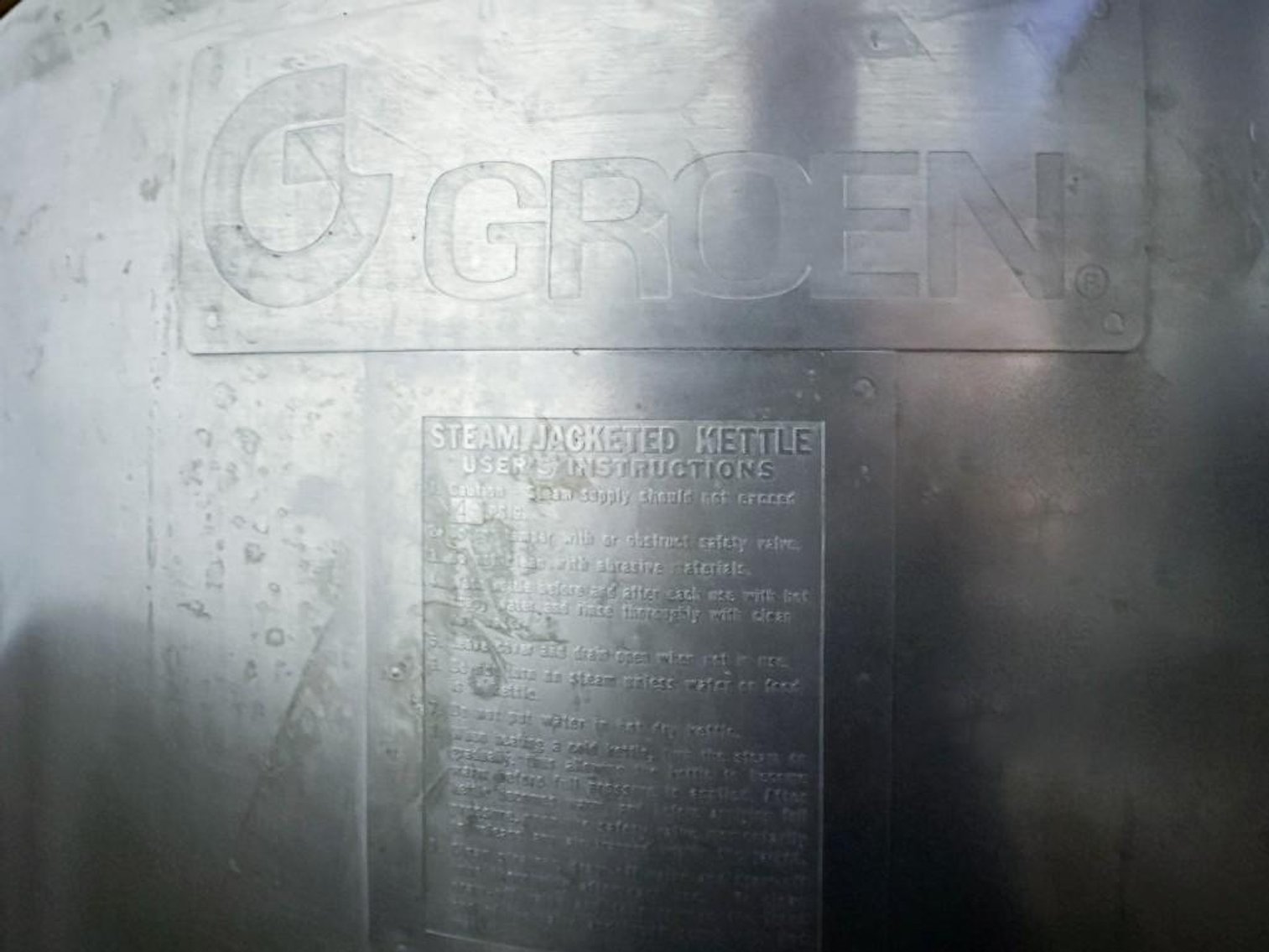 Image for MJK2511 Groen 40 Gallon Jacketed Kettle