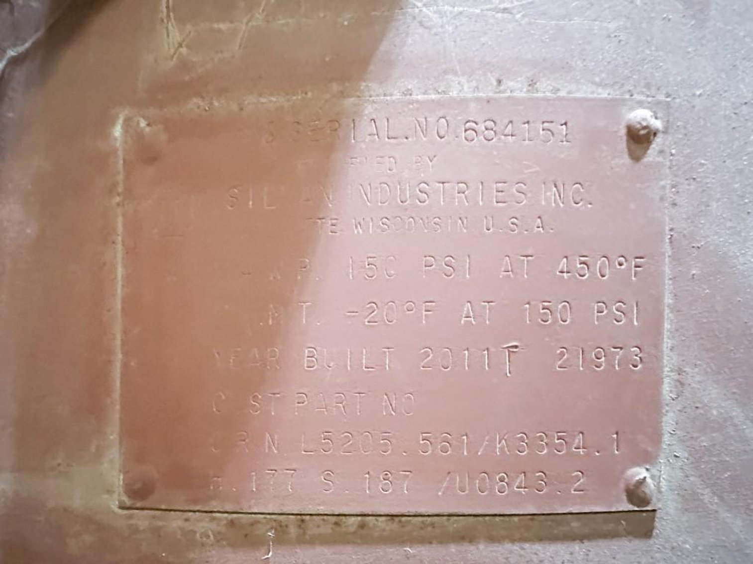 Image for MJK2512 Steven Industries Air Receiver Tank