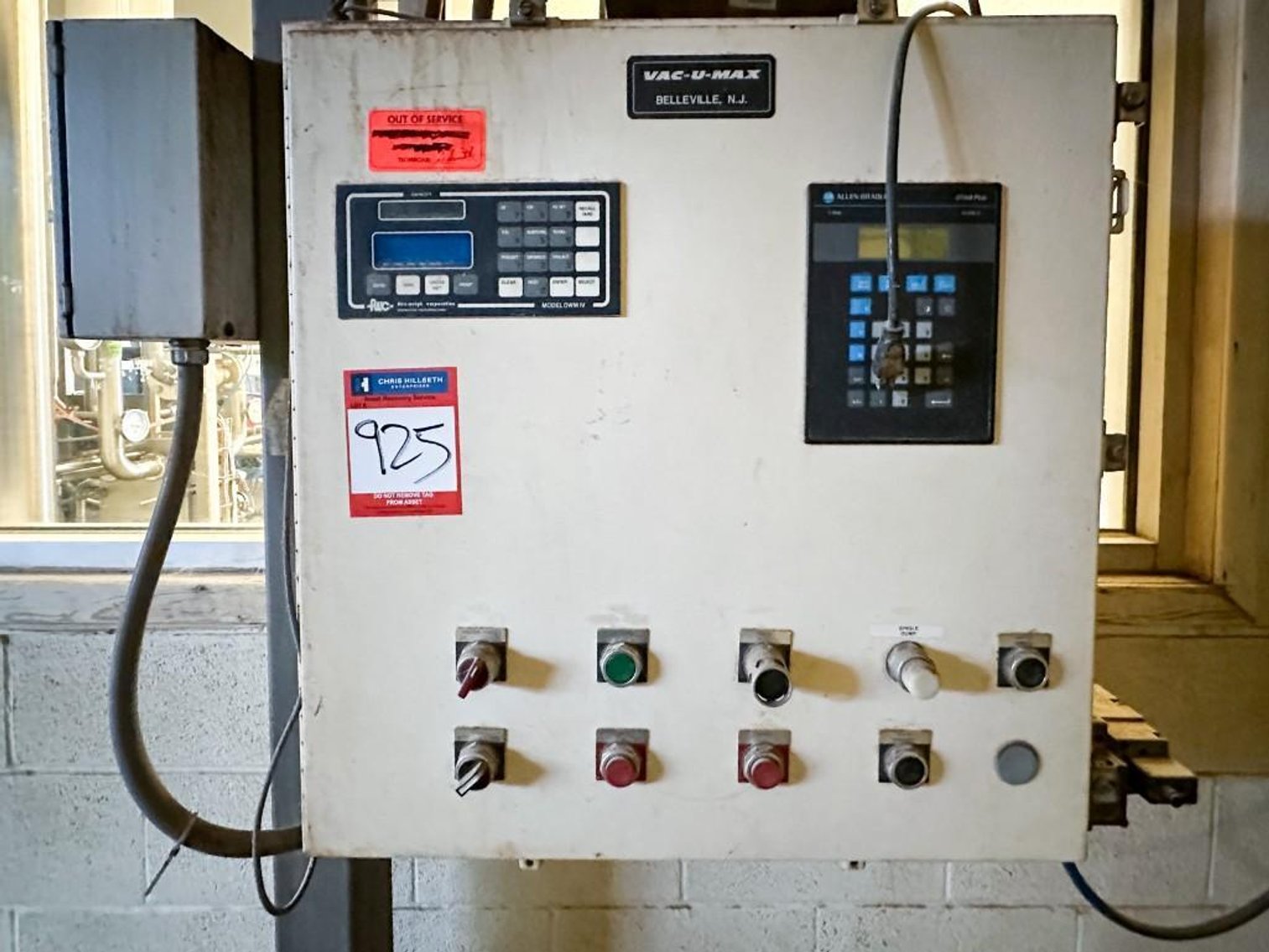 Image for MJK2520 Vacuum Max Powder Handling System with Mezzanine & Weigh-Tronics Scale