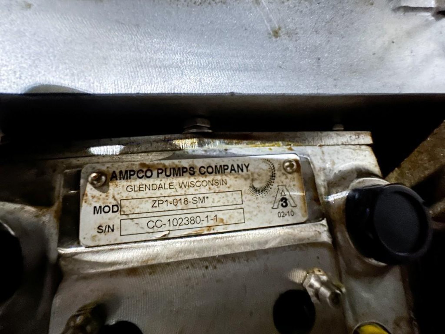 Image for MJK2513 Ampco Dual Lobe Liquid Pump