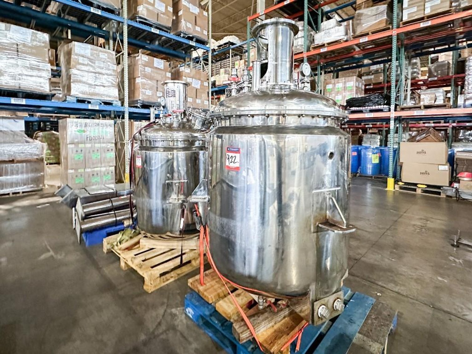 Image for MJK2516 BULK LOT: Sky Softgel Full Production: Kitchen, Encapsulator Machine, Tumble Dryers, Full System